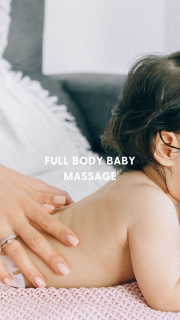 Instagram post by @breezy__babies for Motherlove Herbal Company. Caption reads: 👶🏽Full Body Baby Massage, in just 3 minutes
Want....