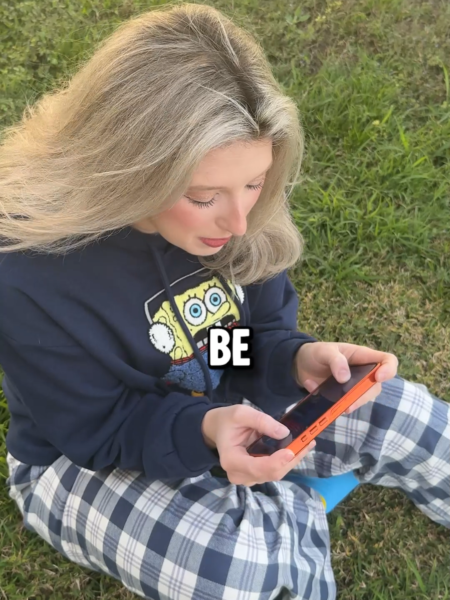 TikTok post by @happyhappygaltv for SpongeBob SquarePants. Caption reads: Can't talk- busy throwing the best party in Bikini....