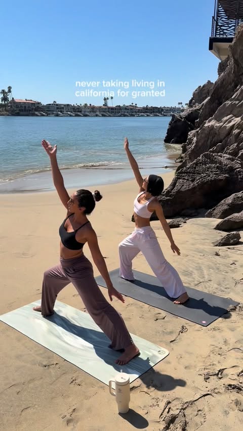 Instagram post by @ireneykchoi for ATHLETA. Caption reads: [...] a lot of movements and lounging in my....