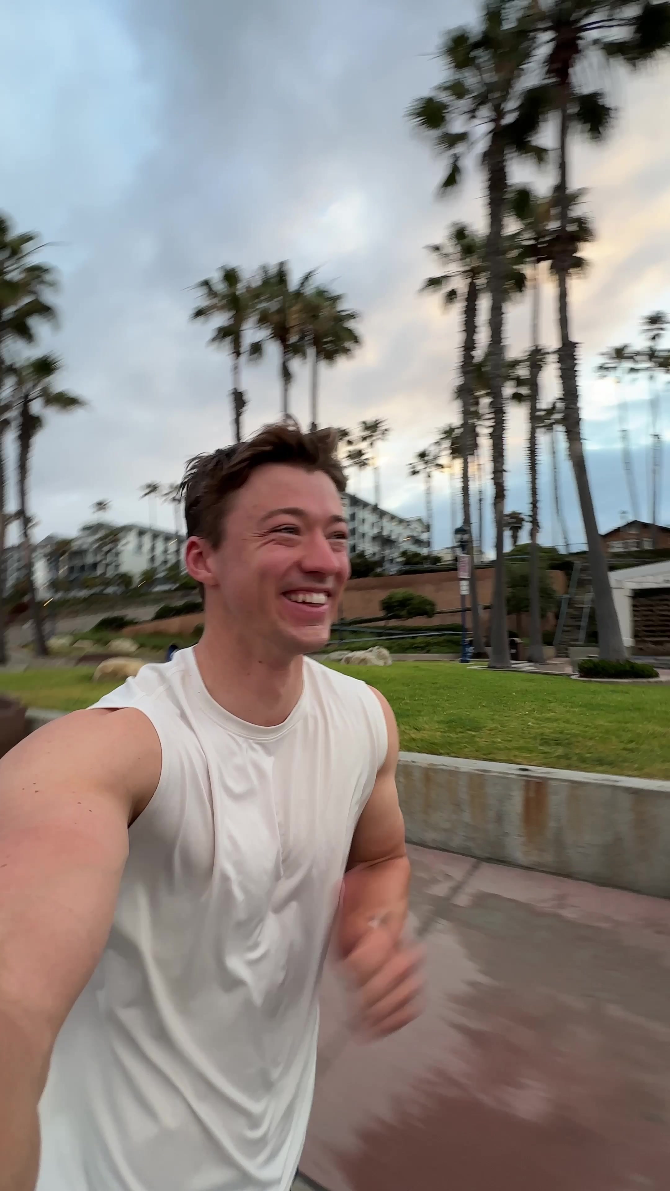 TikTok post by @noahanderson.14 for WHOOP. Caption reads: [...] been tracking my training with @WHOOP and....