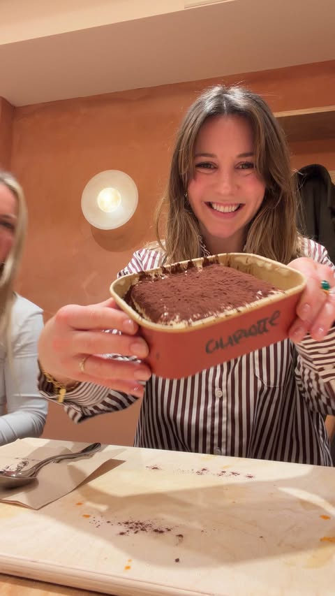 Instagram post by @charlottecohencooks for Pasta Evangelists. Caption reads: Save this for your next girl date in London 🥂

PR....