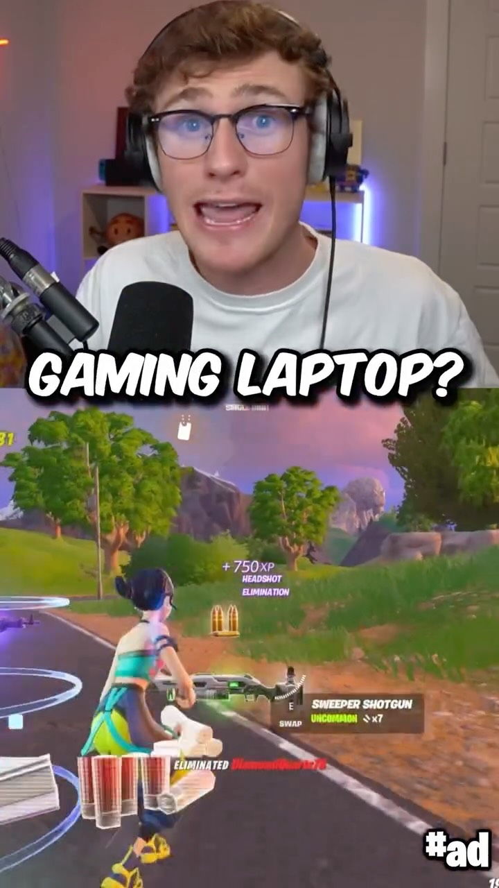 Instagram post by @realgrxnt for HyperX. Caption reads: This changes EVERYTHING! 🤯 @omenbyhp @hyperx....