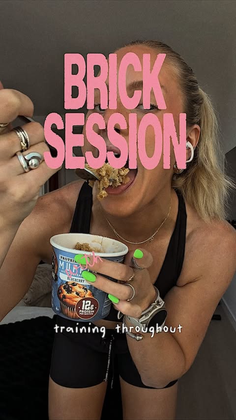 Instagram post by @eatlizabeth for Kodiak Cakes. Caption reads: [...] those big Sunday brick sessions with....