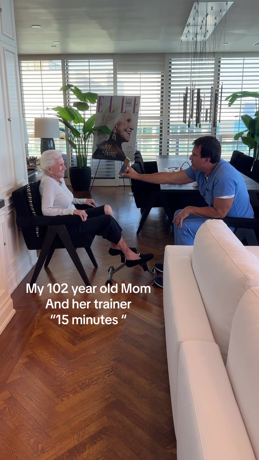 TikTok post by @peterthomasroth for Peter Thomas Roth. Caption reads: [...] #workingout #training @Ryan Roth @Peter....