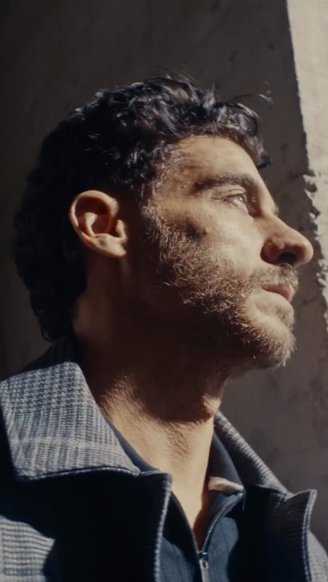 Instagram post by @erickelias for Perry Ellis. Caption reads: Life is a movie for @erickelias. His wardrobe....