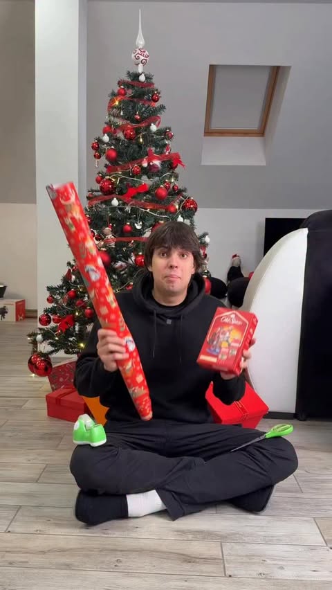 Instagram post by @aleric.luka for Old Spice. Caption reads: Ako ne znate šta da poklonite ljudima, sa ovim....