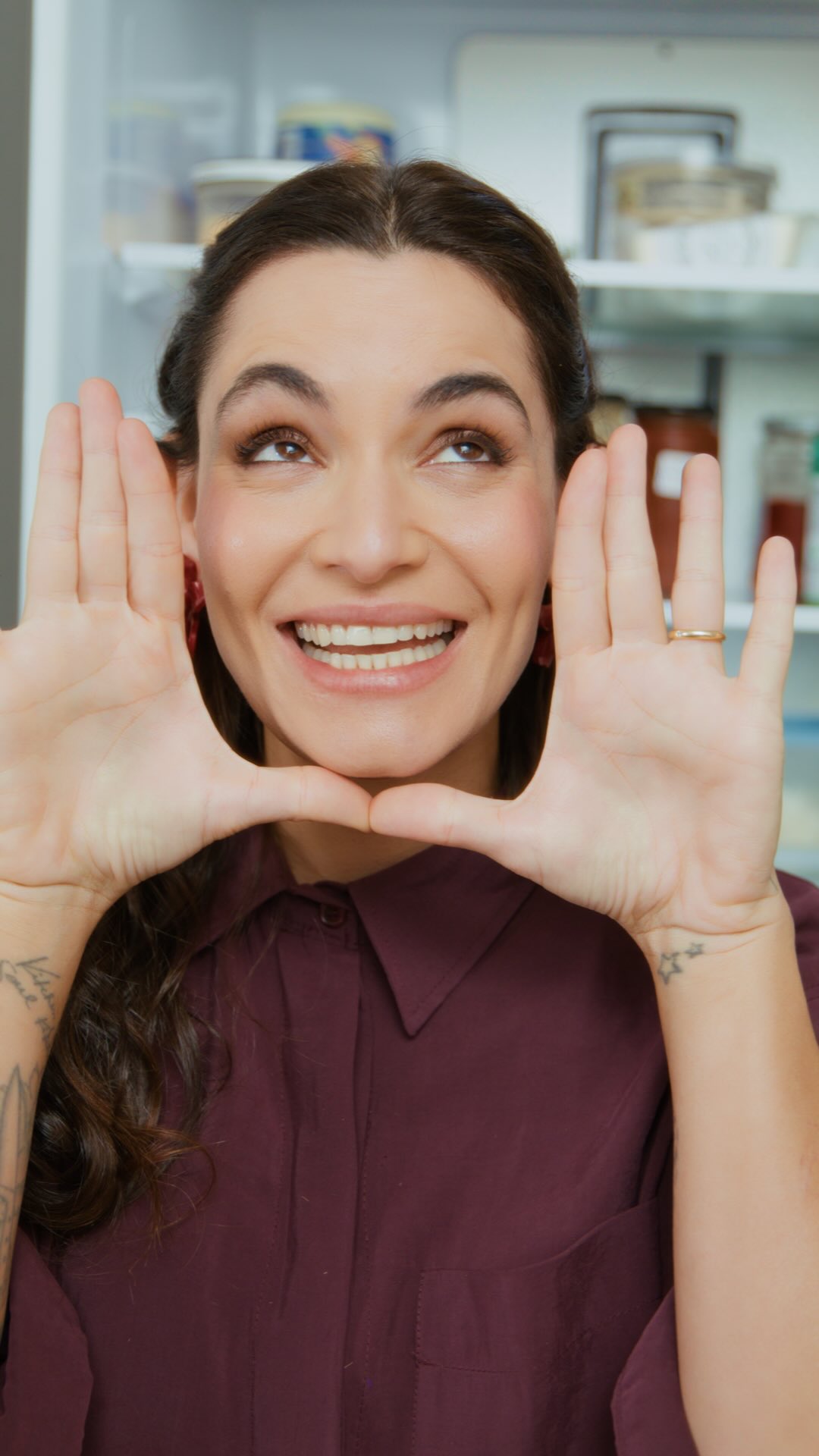 Instagram post by @renatavanzetto for Brastemp. Caption reads: Tenho um milhão de pensamentos por minuto quando....