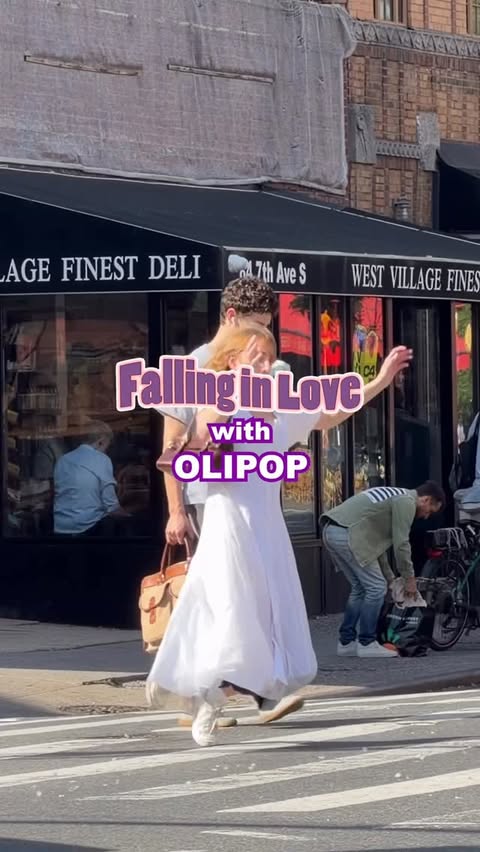 Instagram post by @goldentrashbagg for OLIPOP. Caption reads: @drinkolipop brought me friends🥹😍 #olipoppartner.