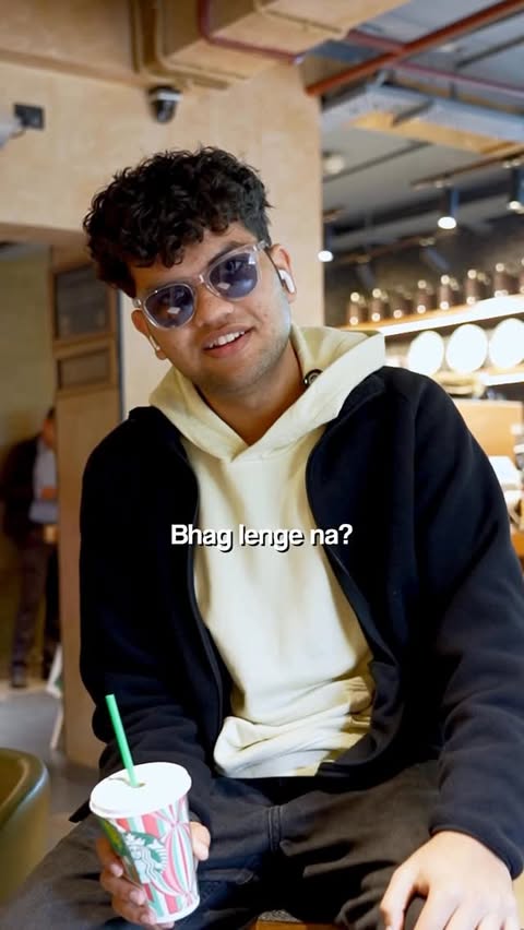 Instagram post by @bhagclub for Swiggy. Caption reads: @swiggy_dineout X @starbucksindia got our [...].