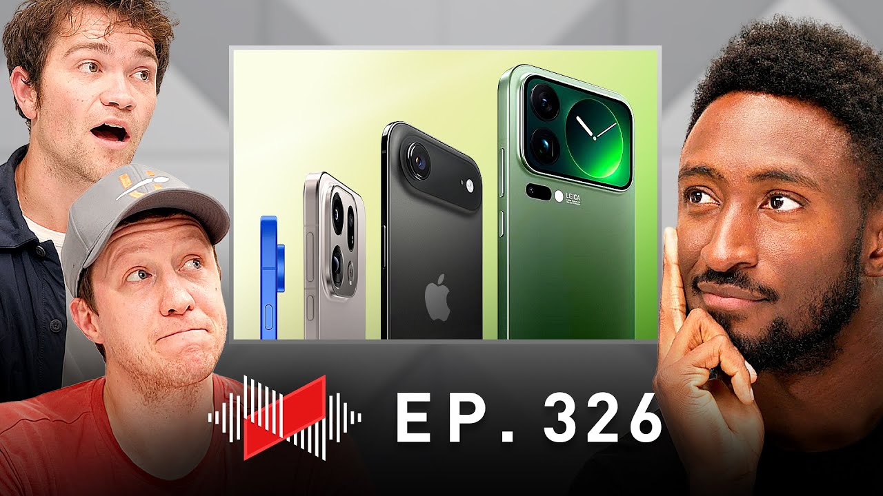 YouTube post by @Waveform for Adweek. Caption reads: The Phone of the Year is....