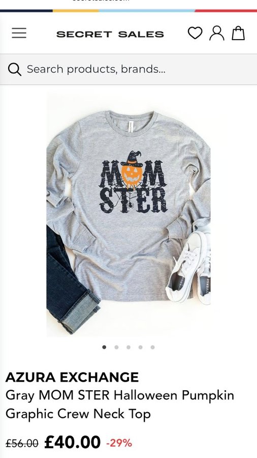 Instagram post by @betsy_reuben_stanley for Secret Sales. Caption reads: Secret sales 🤫

A secret too good not to share....