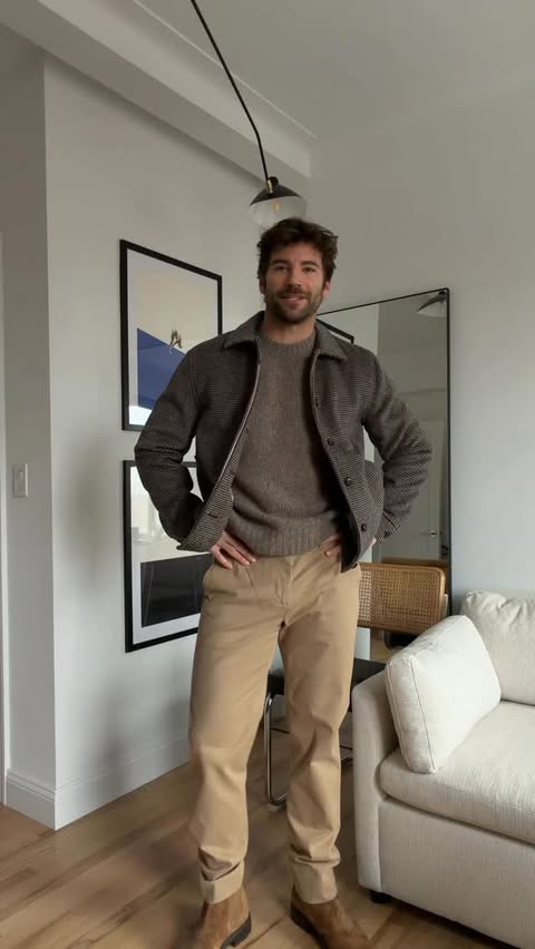 Instagram post by @taylorjphillips for Vince. Caption reads: Perfect fall fit from @vince including my new....