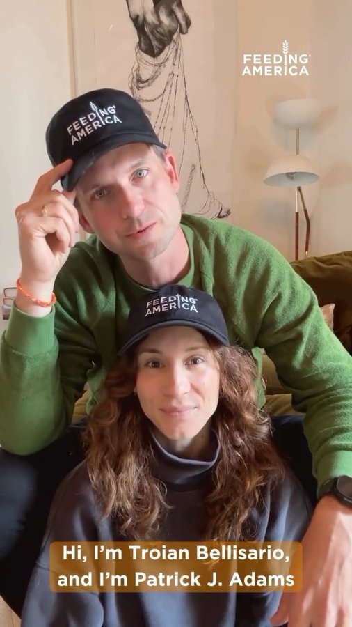 Instagram post by @sleepinthegardn for Feeding America. Caption reads: We are so excited to partner with @sleepinthegardn....