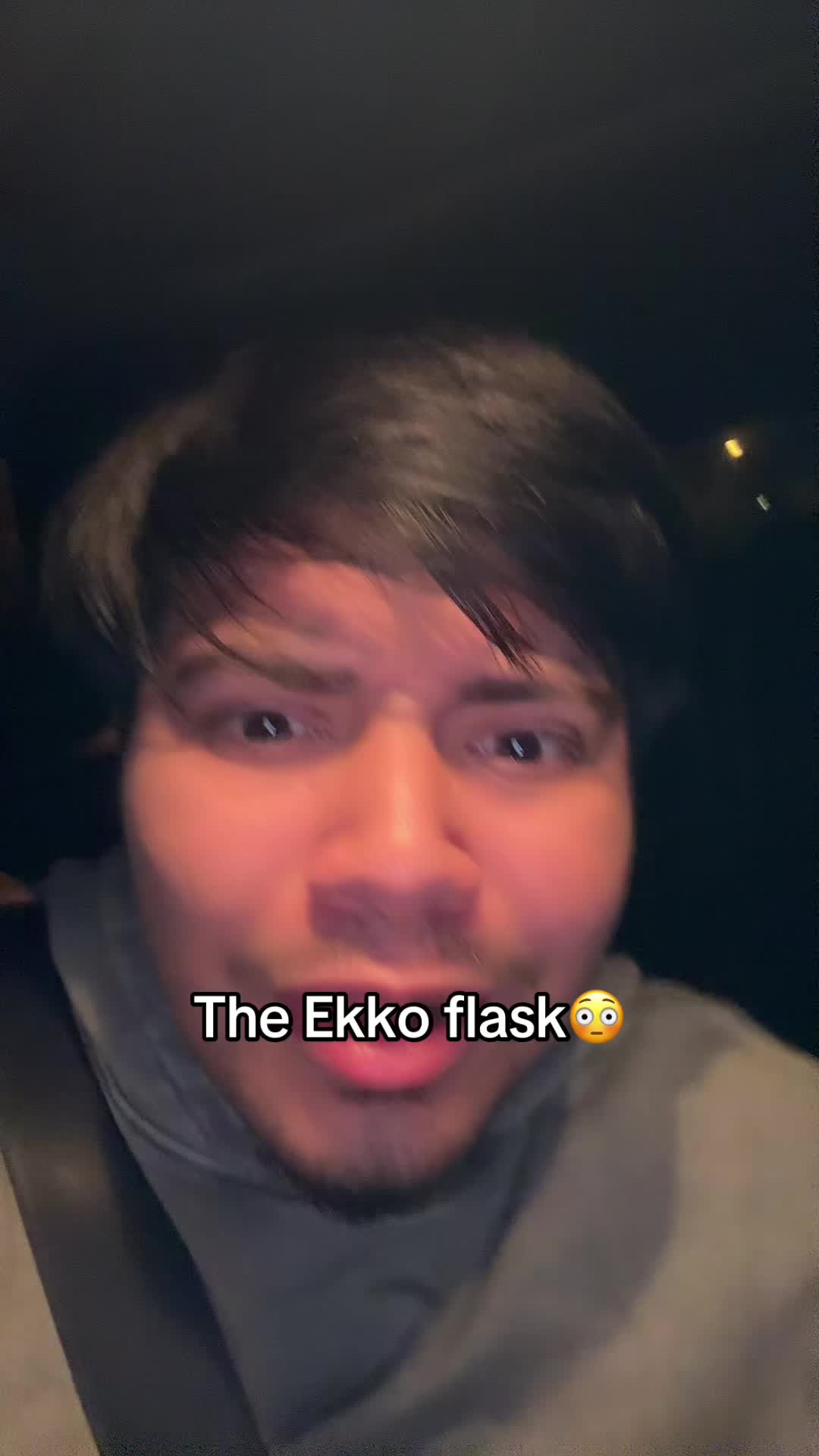 TikTok post by @josemtz02 for Ekkovision. Caption reads: 1k likes and I’ll do a drop test😭 @EKKOVISION.COM....