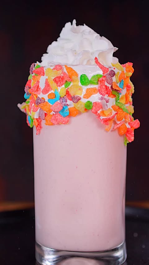 Instagram post by @colin.wingerter_ for Slate Milk. Caption reads: Strawberry Protein Milkshake using @slatemilk 🍓....