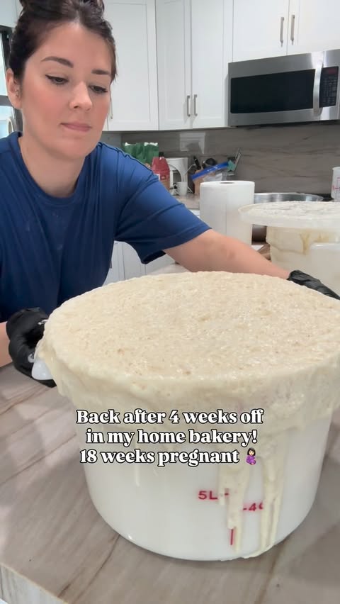 Instagram post by @lady.sourdough for Coterie. Caption reads: Back in my happy place 🥰 

And before I get the....