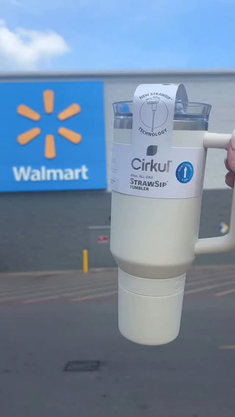 Instagram post by @whoawaitwalmart for Cirkul. Caption reads: [...] more water just got a lot easier! The Cirkul....
