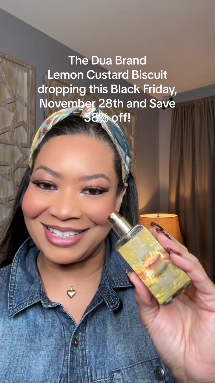 TikTok post by @eaudanyaparfum for The Dua Brand. Caption reads: Sponsored Ad! Don’t miss out on The DUA Brands....
