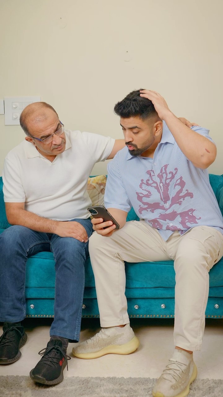 Instagram post by @karansehgal__ for Magicbricks. Caption reads: Even after putting so much effort, we ended up....