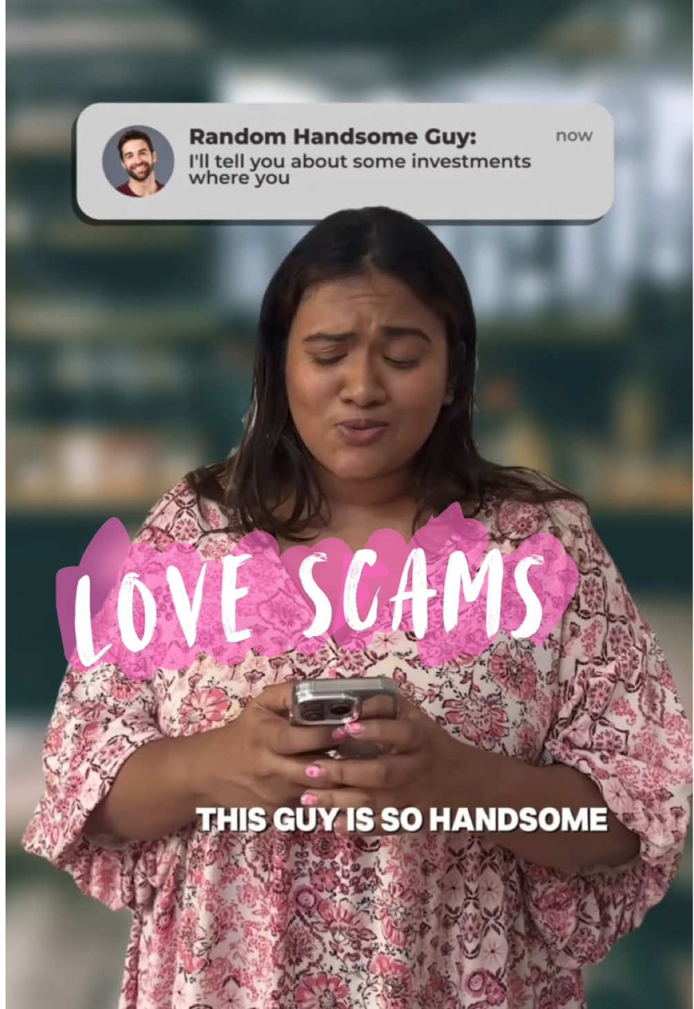 TikTok post by @devilwearsbata for DBS Bank. Caption reads: [...] season of DBS Sparks on YouTube now 💖 @DBS....