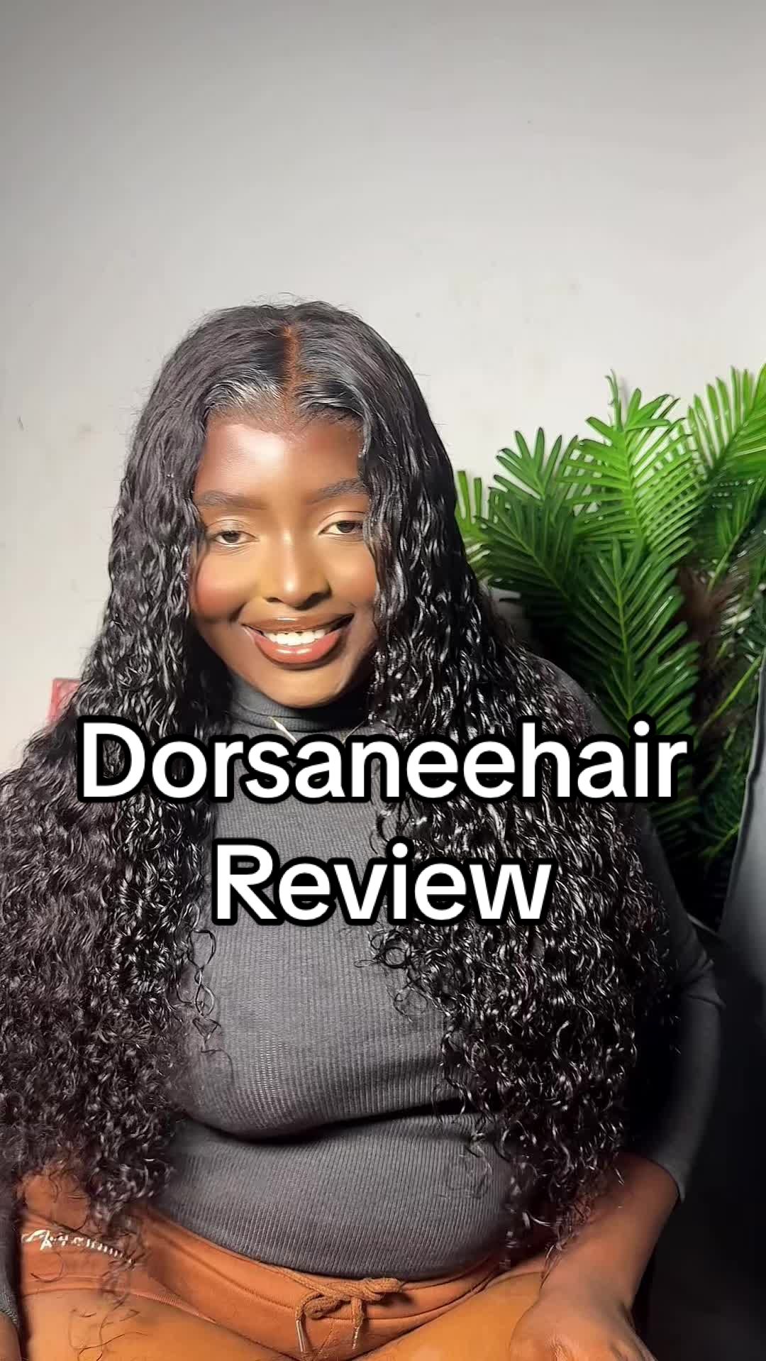 TikTok post by @_this.is.sharon for Dorsanee Hair. Caption reads: [...] this season you should try😍wig from....