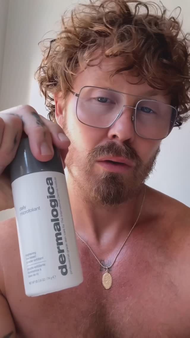 Instagram post by @maxmade for Dermalogica Australia. Caption reads: Skin prep starts here. @dermalogicaaus Daily....