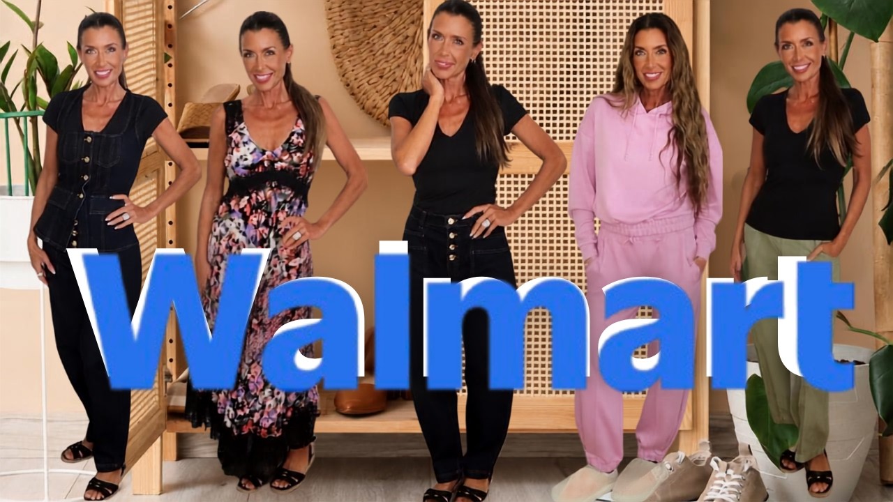 YouTube post by @HotmessMommaVlogs for OFRA Cosmetics. Caption reads: I did a little Walmart online shopping and found....