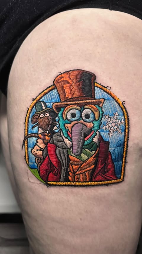 Instagram post by @dudalozanotattoo for Fkirons. Caption reads: [...] da minha infancia 😅

sponsors: 

@fkirons....