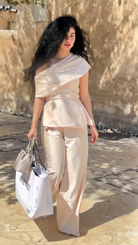 Instagram post by @priyankapuriofficial for Nine West. Caption reads: [...] ✨a clean elevated styled look with....