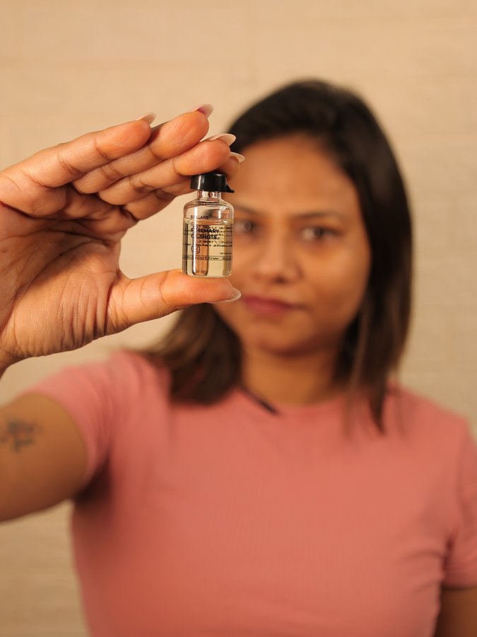 Instagram post by @chinu_pratibha for Brillare. Caption reads: Tried countless hair remedies, but nothing worked....