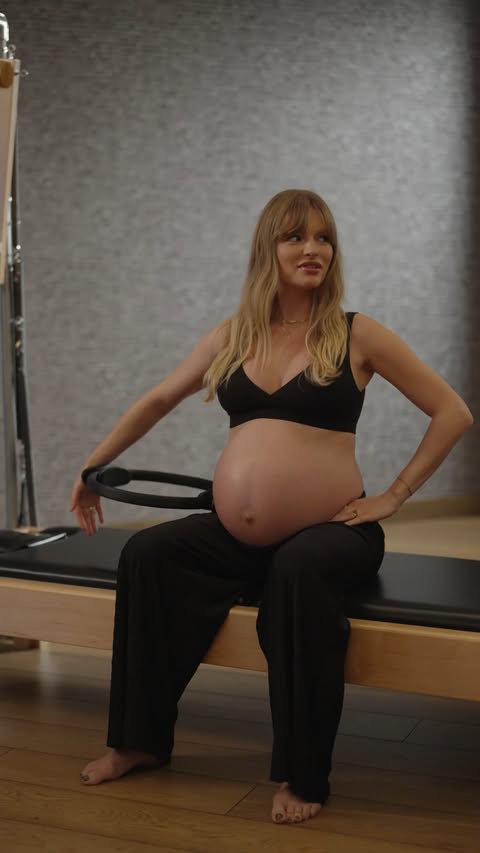 Instagram post by @bellatrixfarrell for Equinox. Caption reads: Being unapologetically Her in the Pilates Studio....