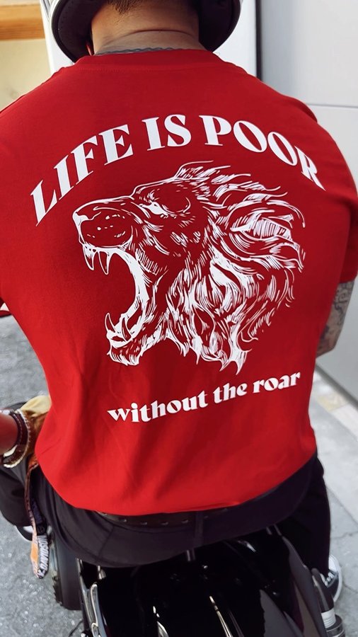 Instagram post by @_thien__ for Biltwell. Caption reads: I can't help it ... this music puts me in a good....