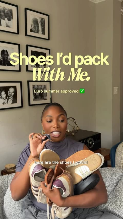 Instagram post by @lilmsawkward for Teva. Caption reads: [...] ordering a half size down for size! @teva....