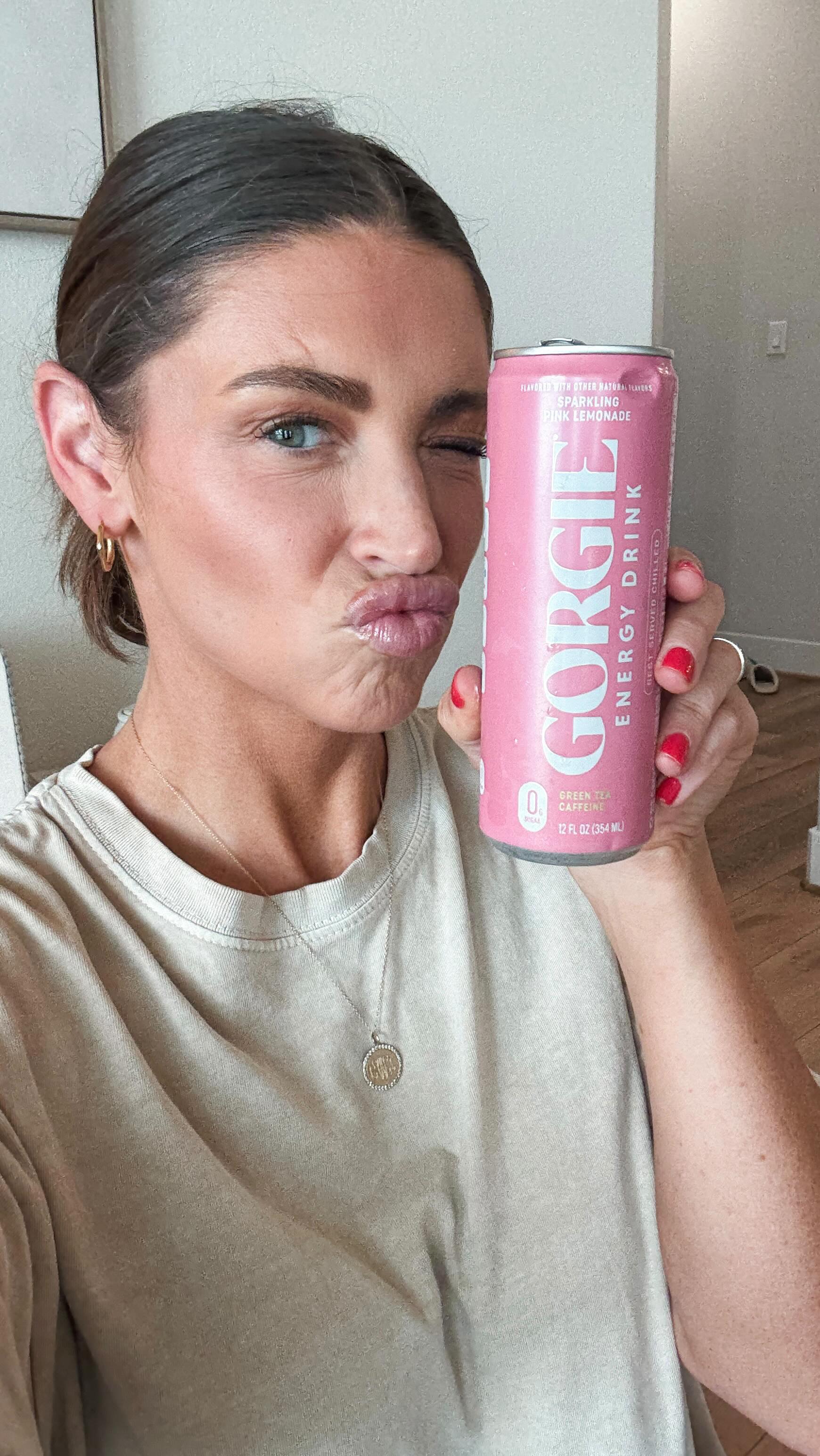 Instagram post by @chelswaterwall for Gorgie. Caption reads: When your @target run gets even better cause they....