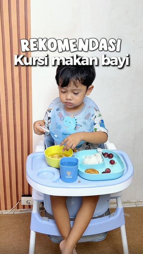 Instagram post by @pelitanadya for Sugarbaby Indonesia. Caption reads: Perlengkapan wajib punya sebelum anak mulai MPASI....