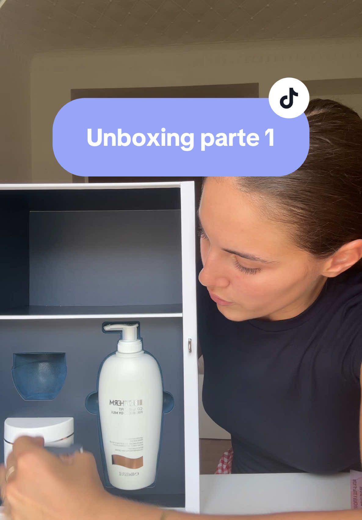 TikTok post by @aariannaprimavera for BIOTHERM. Caption reads: Grazie infinite a voi e grazie a @Biotherm....