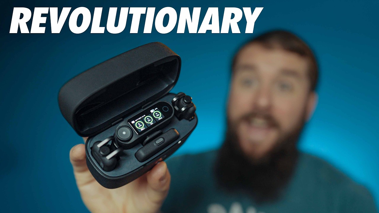 YouTube post by @whoismatt for Kondor Blue. Caption reads: A Wireless Mic That Actually FIXES Audio Headaches....