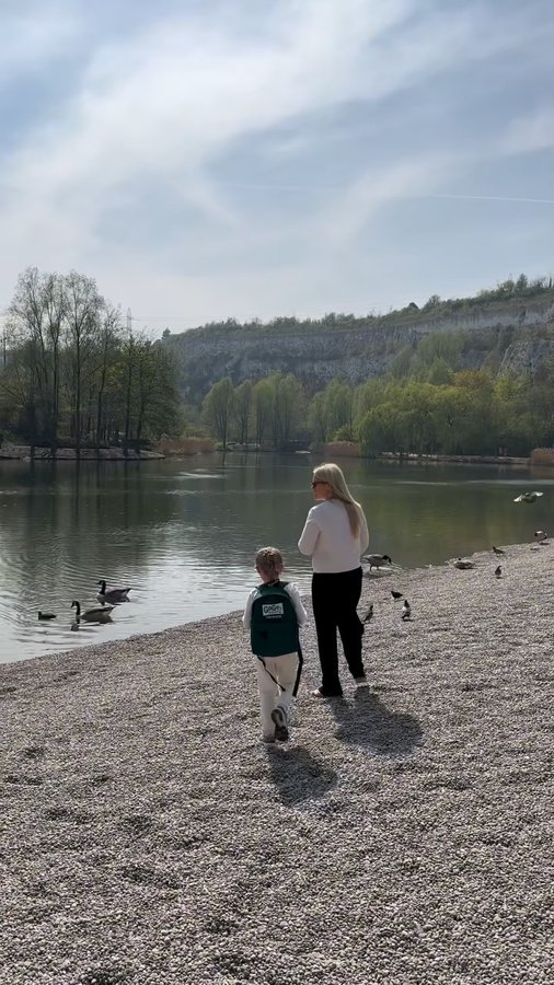 Instagram post by @lifewiththemancs for GoGo squeeZ. Caption reads: We were so excited when we saw the @gogosqueez_uk....