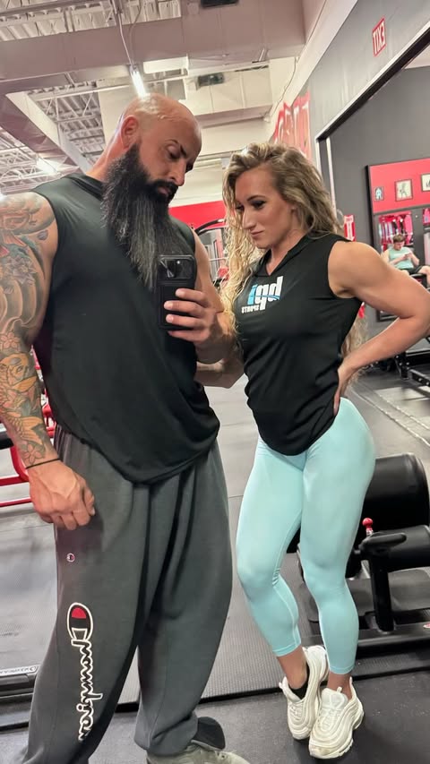 Instagram post by @hopeangelagonzalez for BPI Sports. Caption reads: Training SNEAK PEAK 💪🏽 Fueled by BPI....