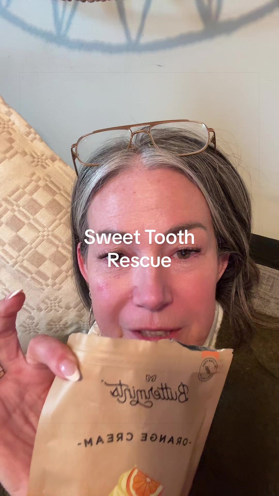 TikTok post by @aestheticaleestyles for Buttermints. Caption reads: [...] sweet tooth craving These are perfect....