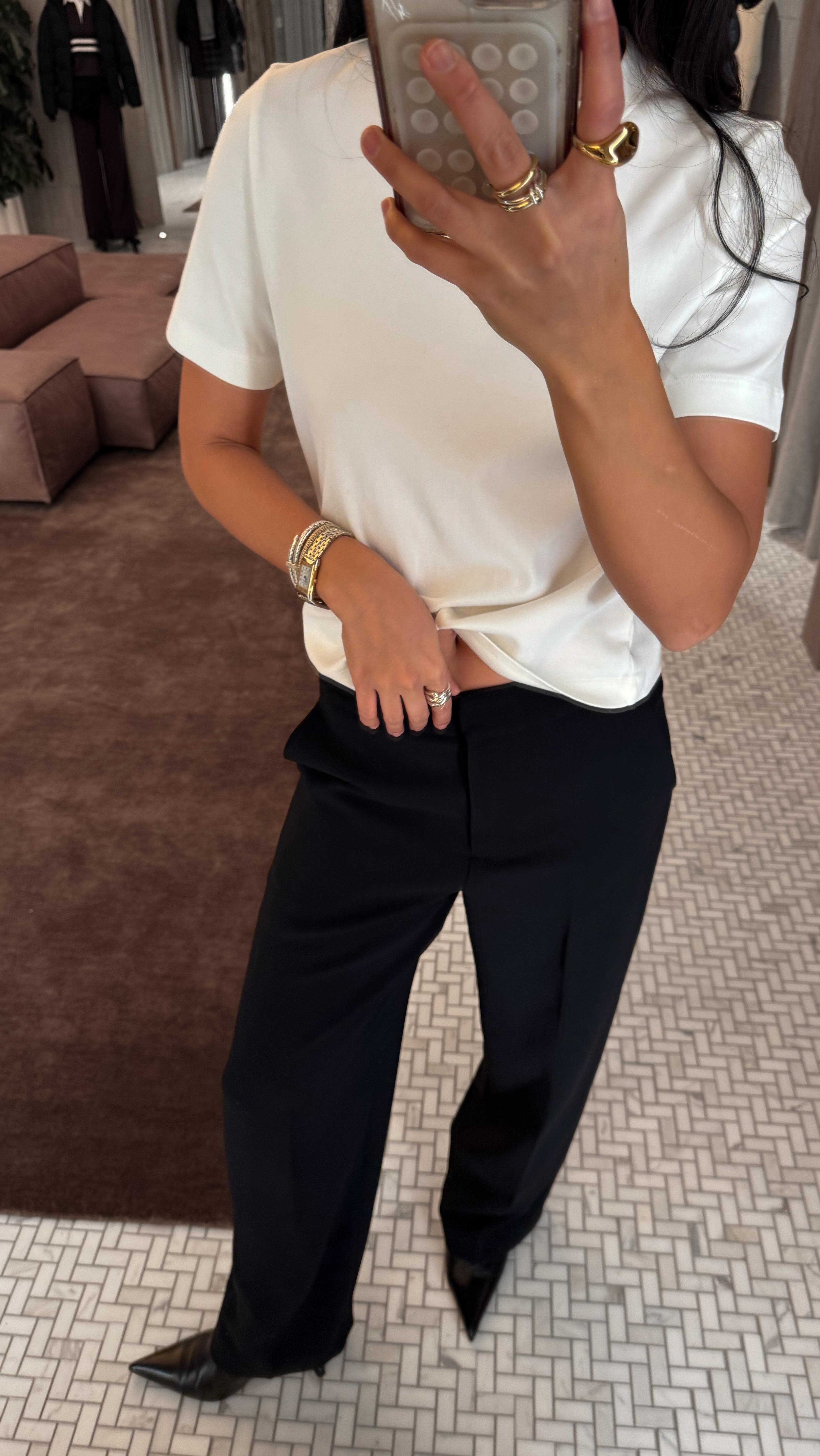 Instagram post by @judyxkam for Aritzia. Caption reads: Comment “link” for links + size references!!!! Not....