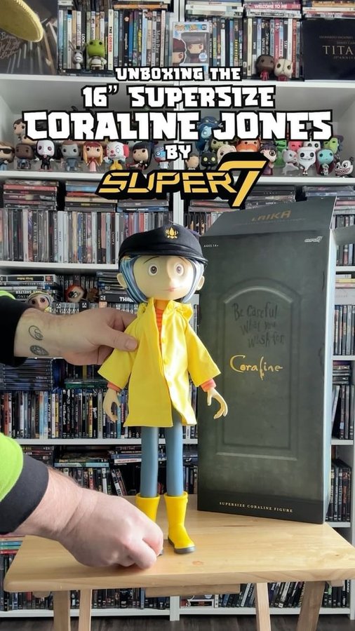 Instagram post by @bstarrcinema for Super7. Caption reads: Blown away by how perfect this is 🥹

@super7....