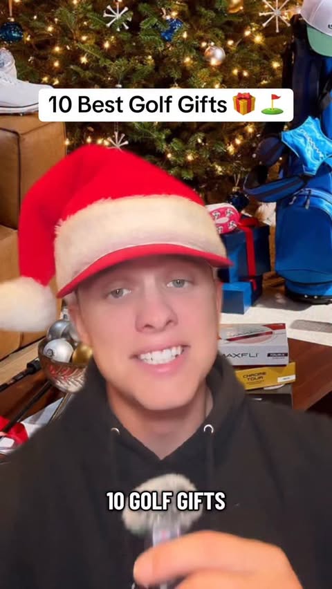 Instagram post by @shaneohgolfs for VICE GOLF. Caption reads: I PROMISE you the 4th gift is the BEST… 

#golf....