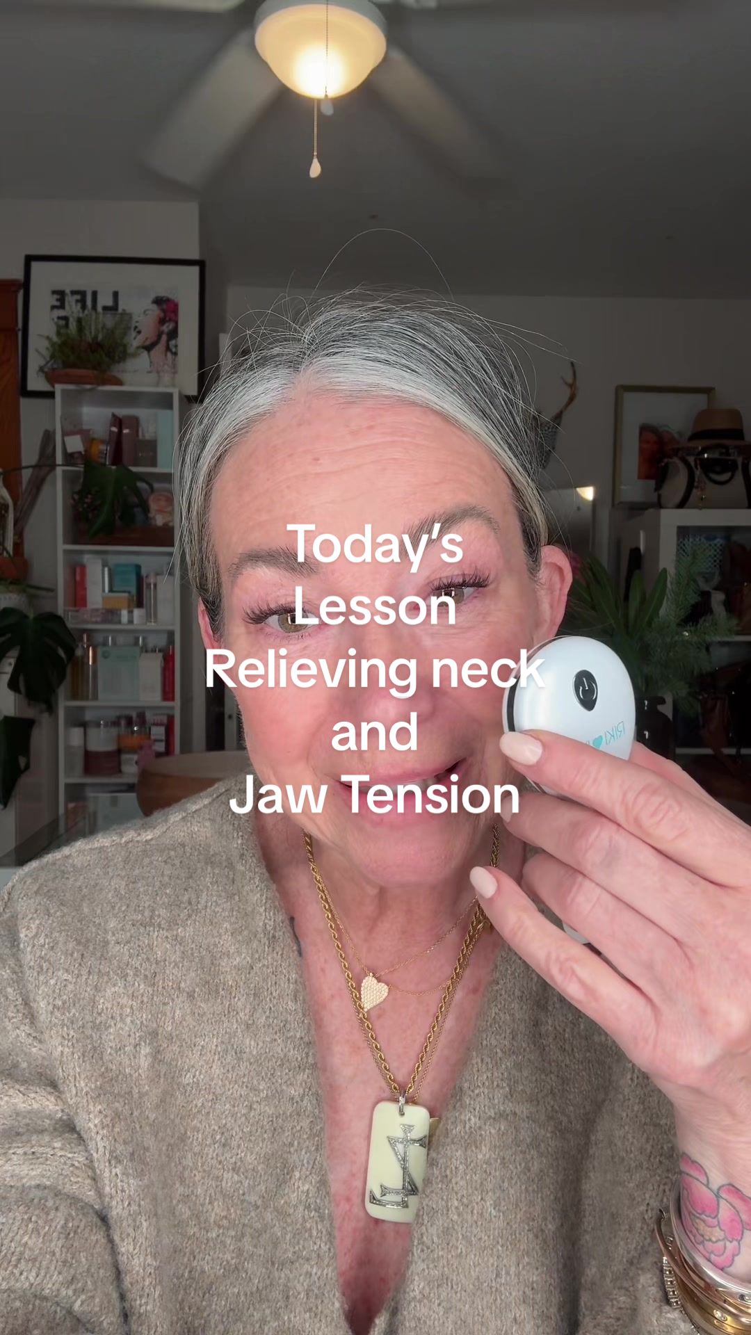 TikTok post by @aestheticaleestyled for RIKI LOVES RIKI. Caption reads: @rikilovesriki  Tonight’s Lesson Releasing neck....