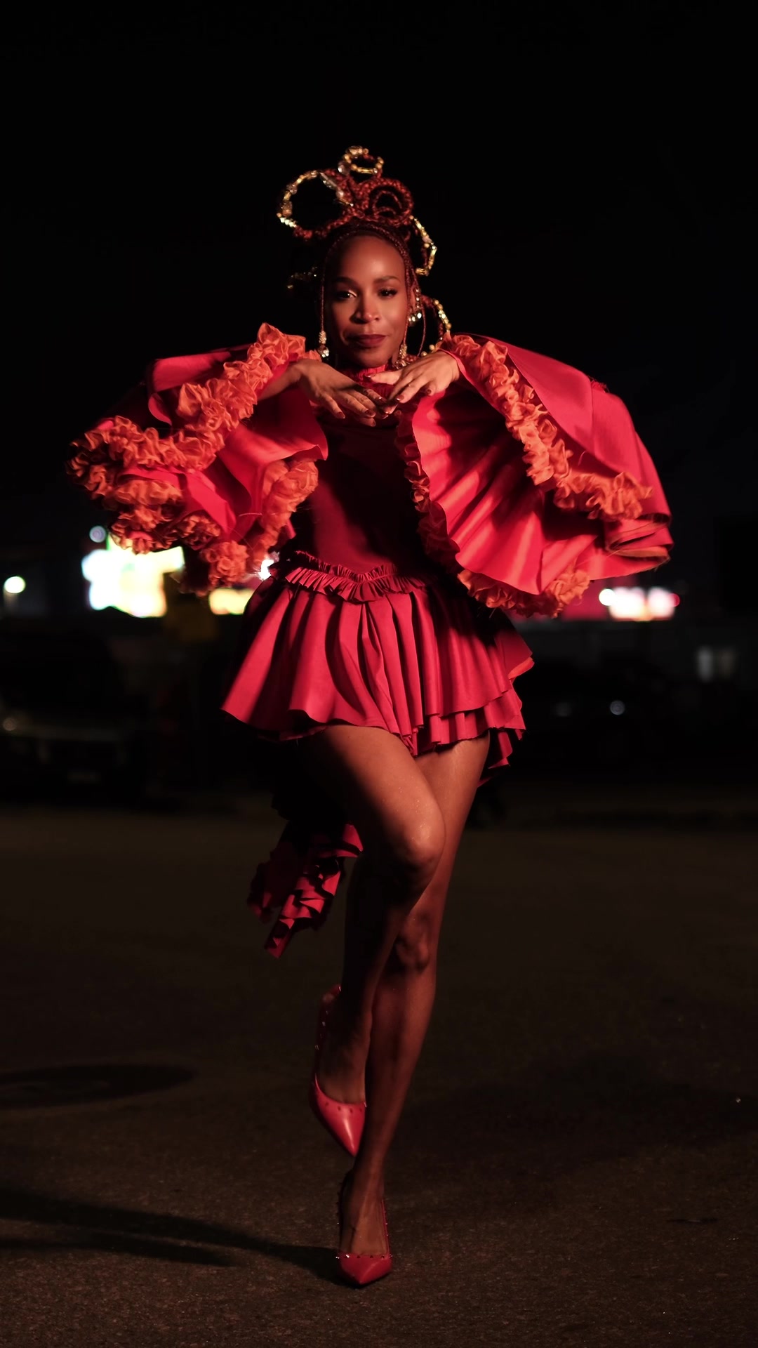 TikTok post by @karolconka for Rock in Rio. Caption reads: @Rock in Rio .