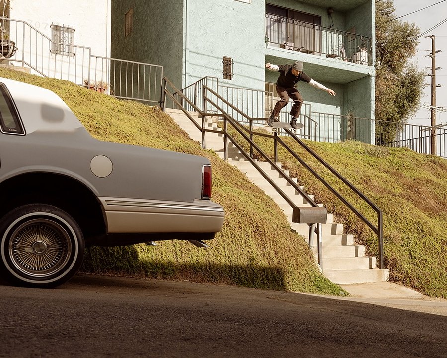 Instagram post by @andrewjamespeters for Brixton. Caption reads: [...] Scaring me on a Sunday morning for his....