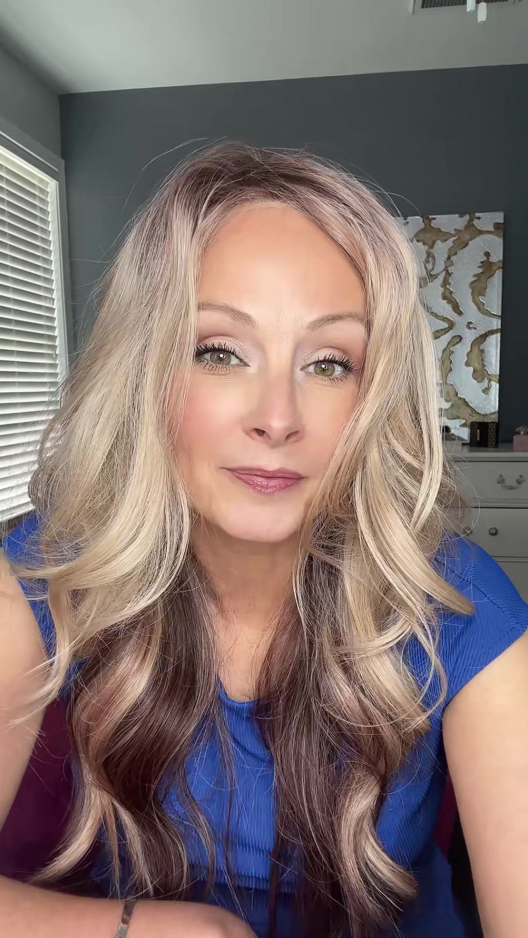 TikTok post by @honestlyelizabeth for Chelsey Smith Cosmetics. Caption reads: Replying to @Beasty_Booth @Chelsey Smith Crowns....