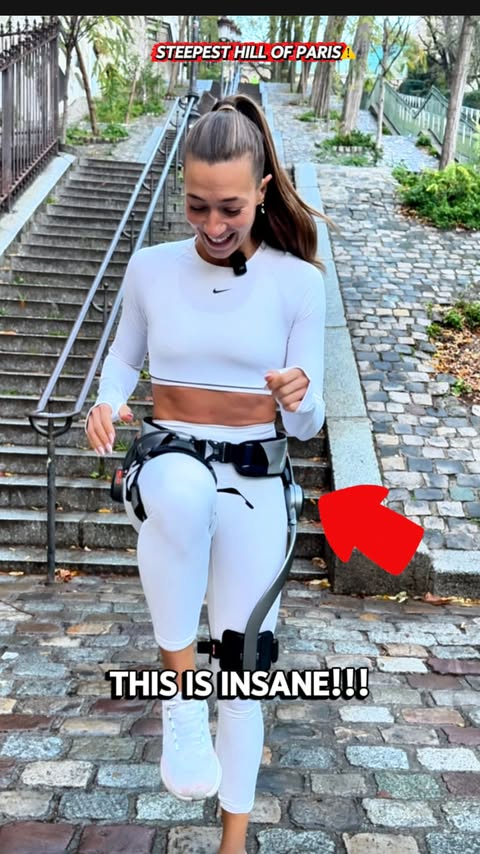 Instagram post by @marsha_du_ for Hypershell. Caption reads: I tested the EXOSKELETON from @hypershell.tech on....