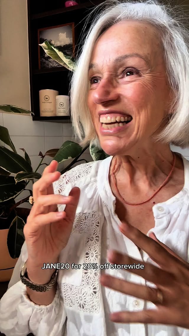 Instagram post by @themiddleagedgoddess for The Beauty Chef. Caption reads: Meet the @thebeautychef dream team - Glow Ageless™....