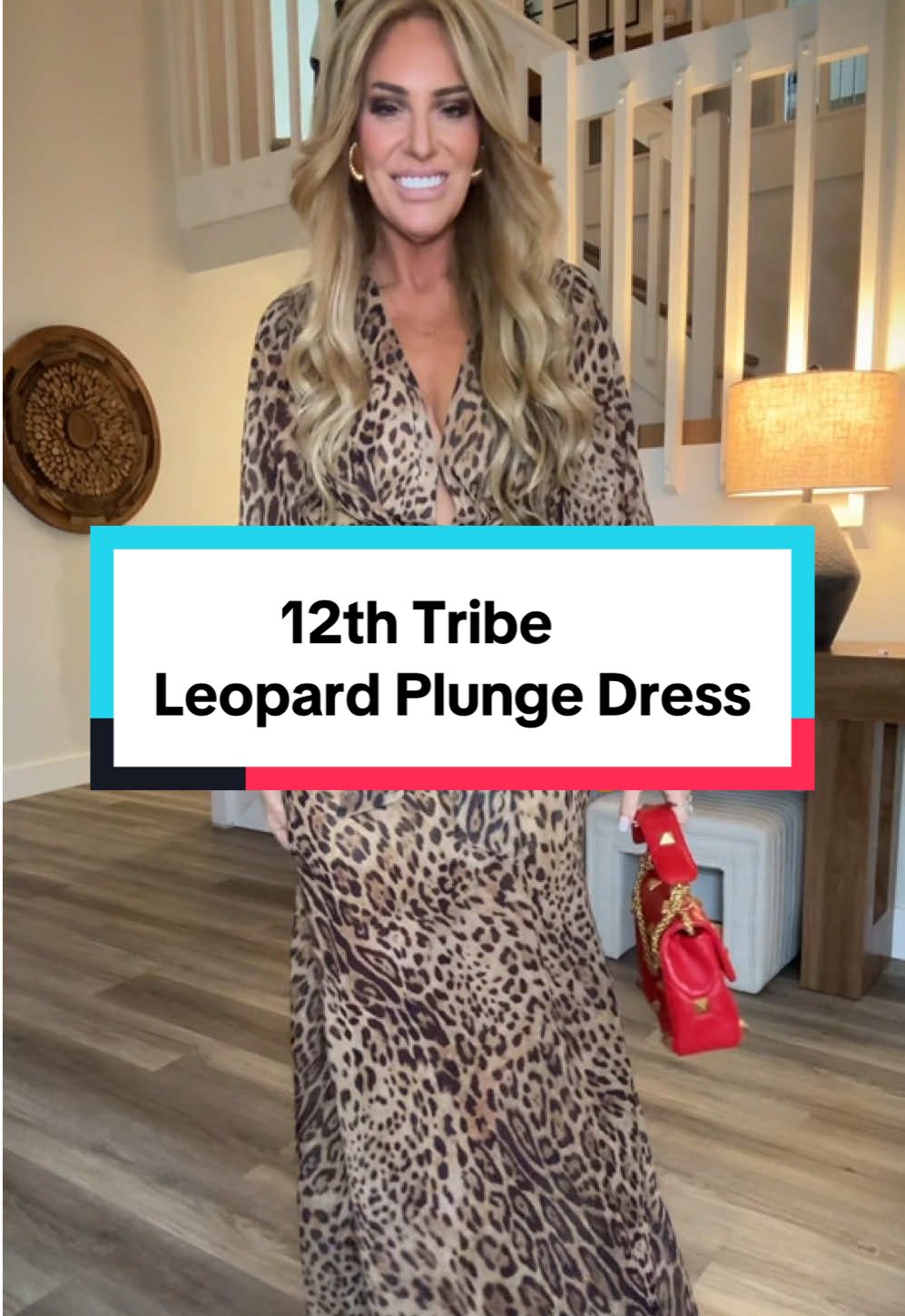 TikTok post by @_jessicawenzel_ for 12th Tribe. Caption reads: [...] is a total showstopper 🐆🔥 @12TH TRIBE....